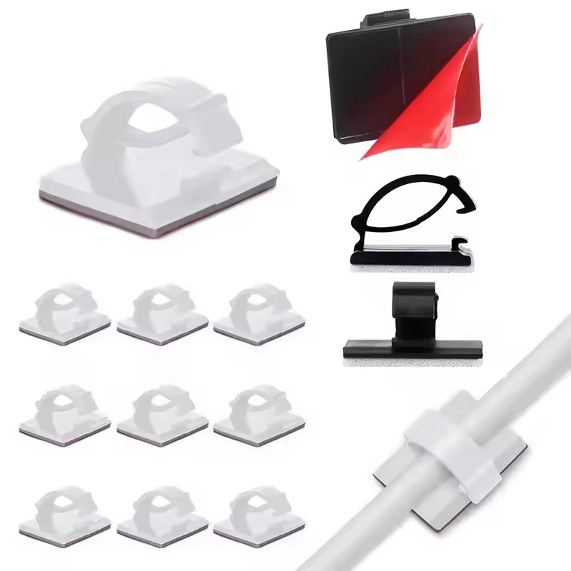Car Cable Organizer - Adhesive Car Cable Charger Line Clasp