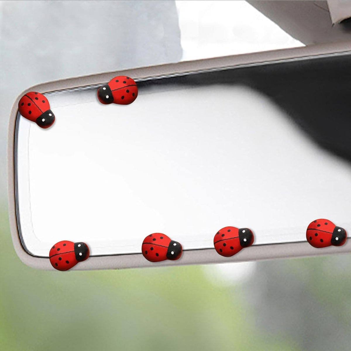 Car Accessories Evil Eye - 12 Ladybug Car Interior Decorations, Free