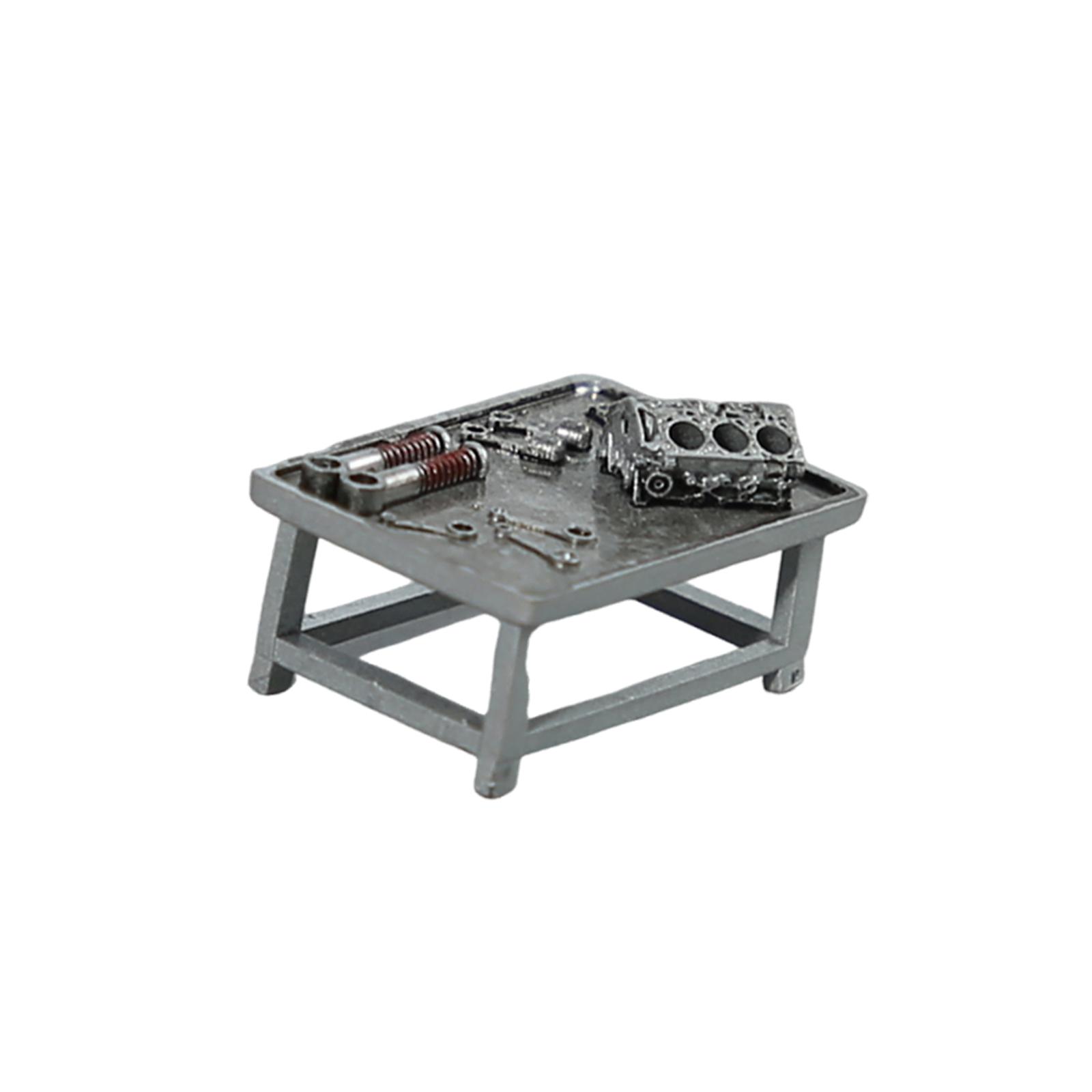 Car Accessories Workshop - Realistic Miniature Workshop Scene Compact 1