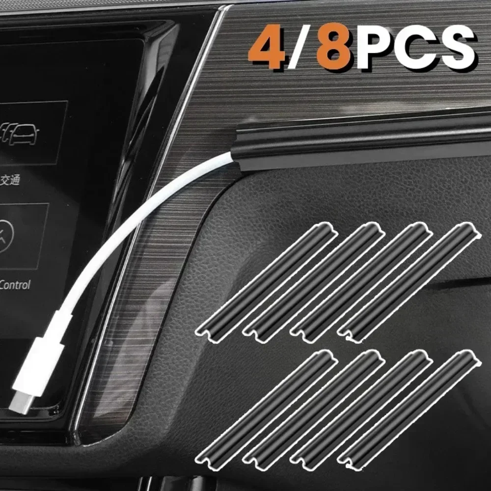 4/8PCS Car Interior Cable Line - Car Cable Organizer review and price