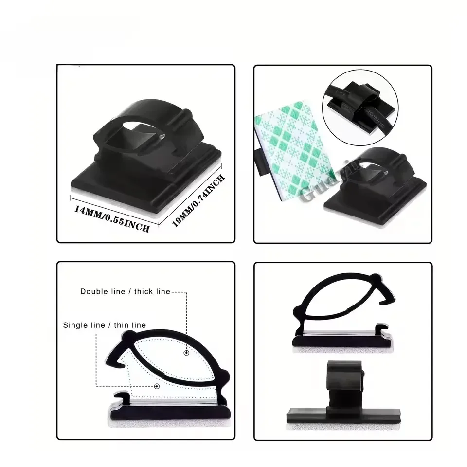 Adhesive Car Cable Charger Lin - Car Cable Organizer review and price