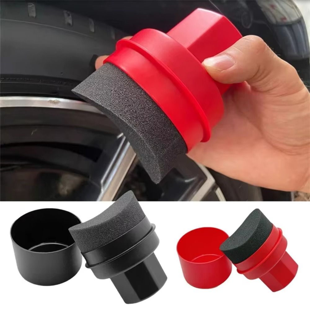 Curved Tire Polishing Sponge w - Car Wax Polishing Pad review and price