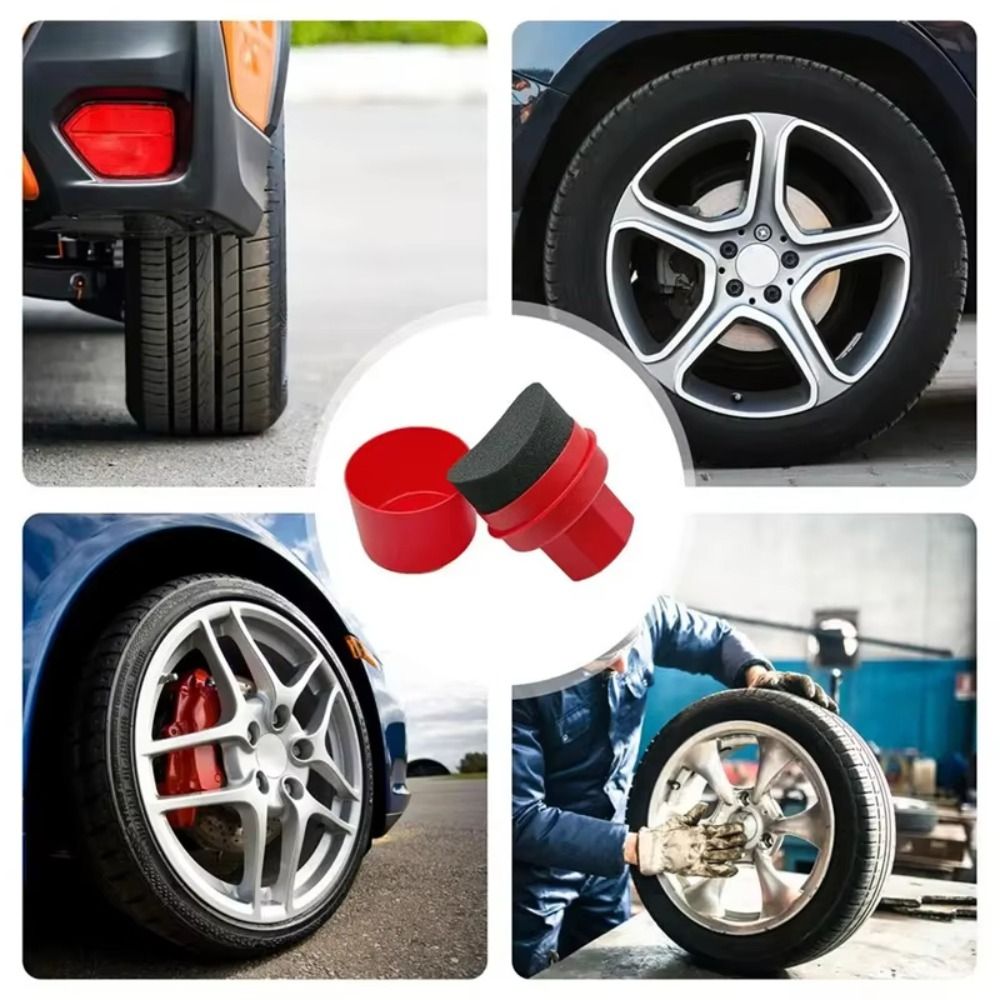 Curved Tire Polishing Sponge w - Car Wax Polishing Pad review and price