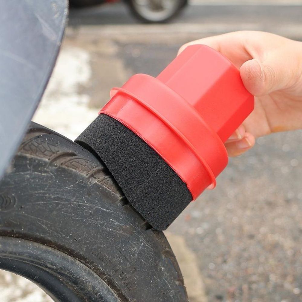 Curved Tire Polishing Sponge w - Car Wax Polishing Pad review and price
