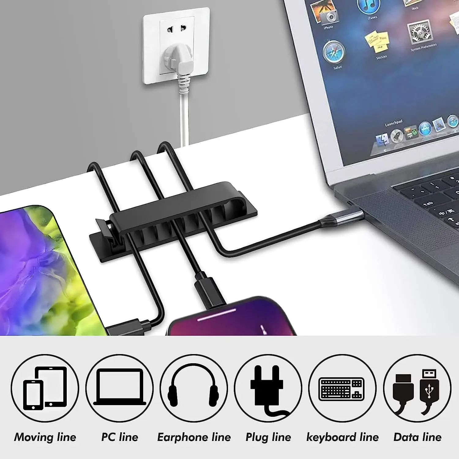 Cable Organizer Self Adhesive  - Car Cable Organizer review and price