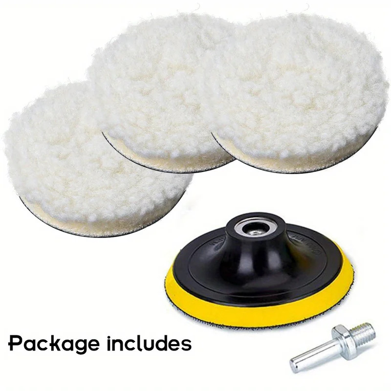 5PCS 7/6/5/4/3inch Car Polishi - Car Wax Polishing Pad review and price