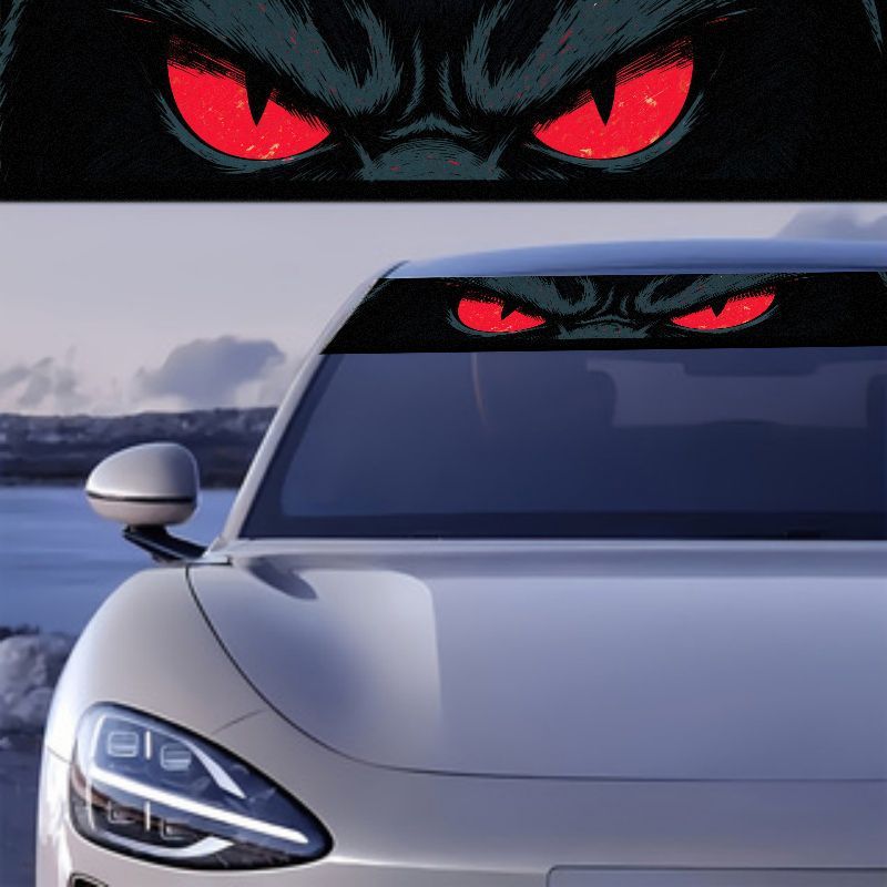 Car Windshield Sun Visor Banne - Car Accessories Evil Eye review and price