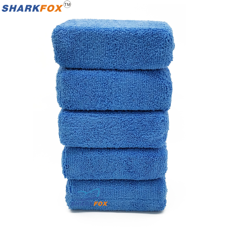 Sharkfox 5Pcs/Lot Rectangular  - Car Wax Polishing Pad review and price