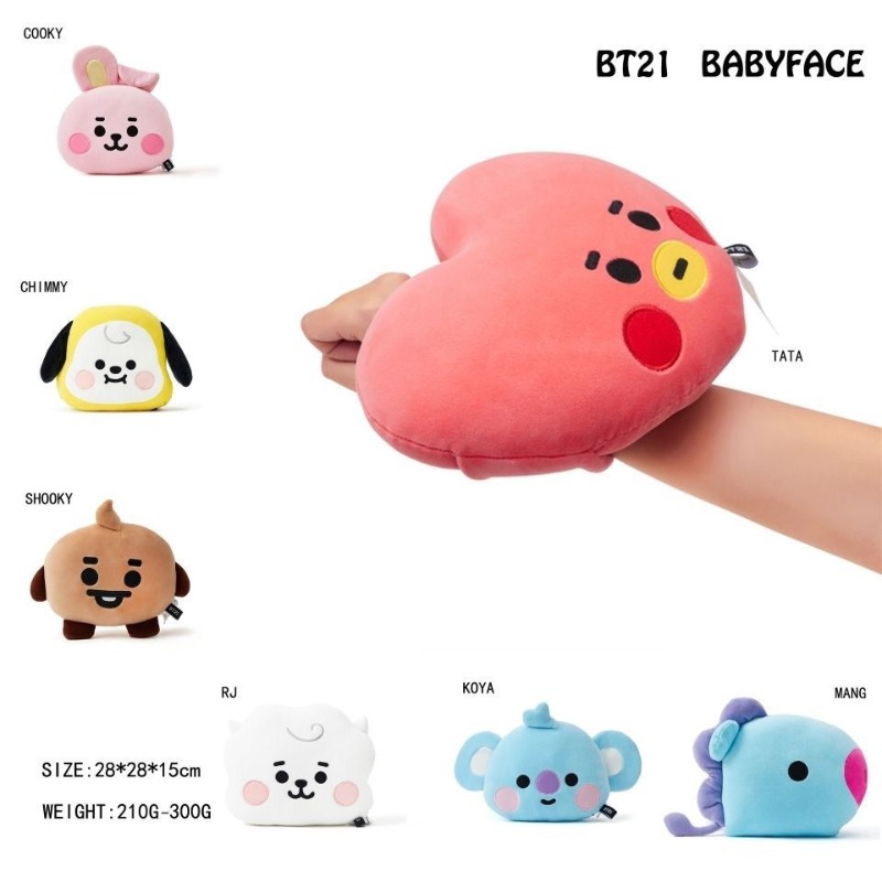 BT21 Face-Shaped Pillow Cute F - Car Accessories Workshop review and price