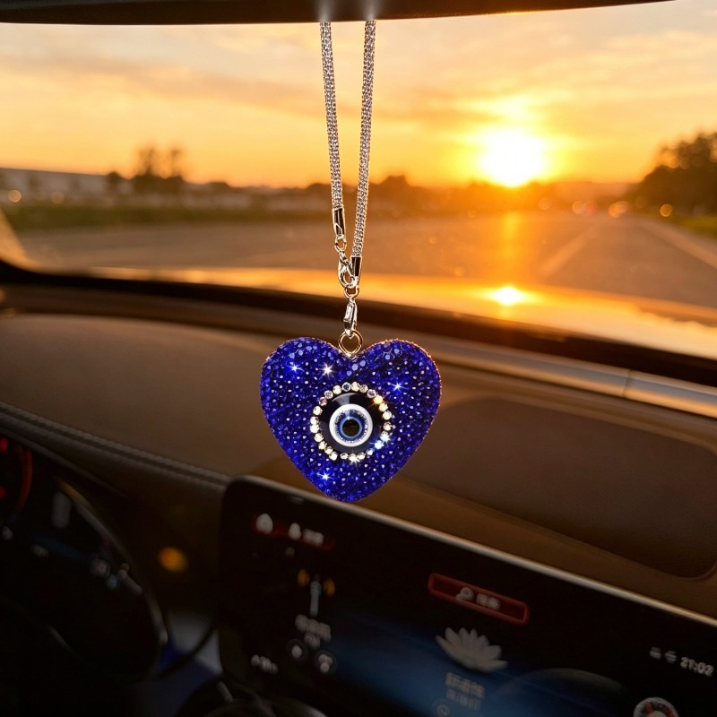 Car Pendant Creative Diamond I - Car Accessories Evil Eye review and price