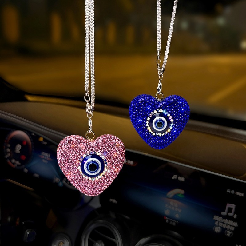 Car Pendant Creative Diamond I - Car Accessories Evil Eye review and price