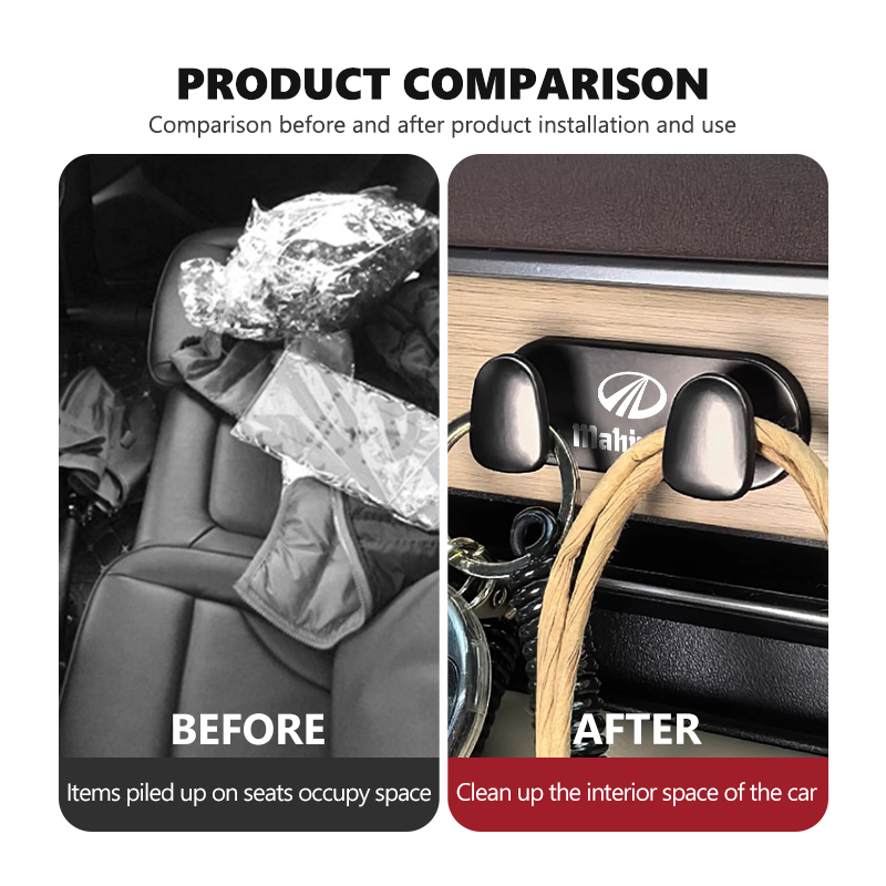 Zinc Alloy Car Hook Indoor Wal - Car Accessories Xuv 300 review and price