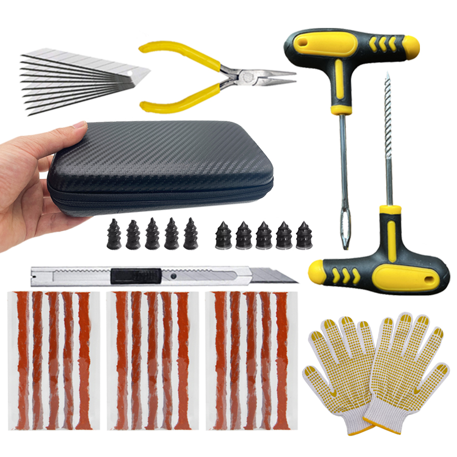 Universal Tubeless Tire Repair - Car Emergency Tool Kit review and price