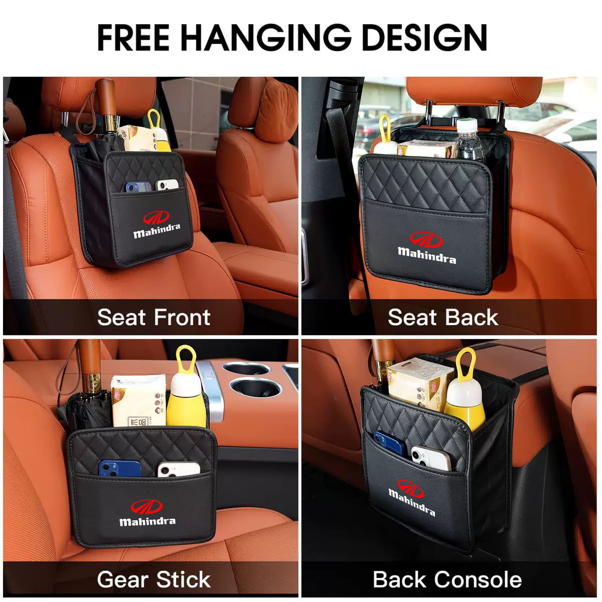 Car Backseat Storage Bag Large - Car Accessories Xuv 300 review and price