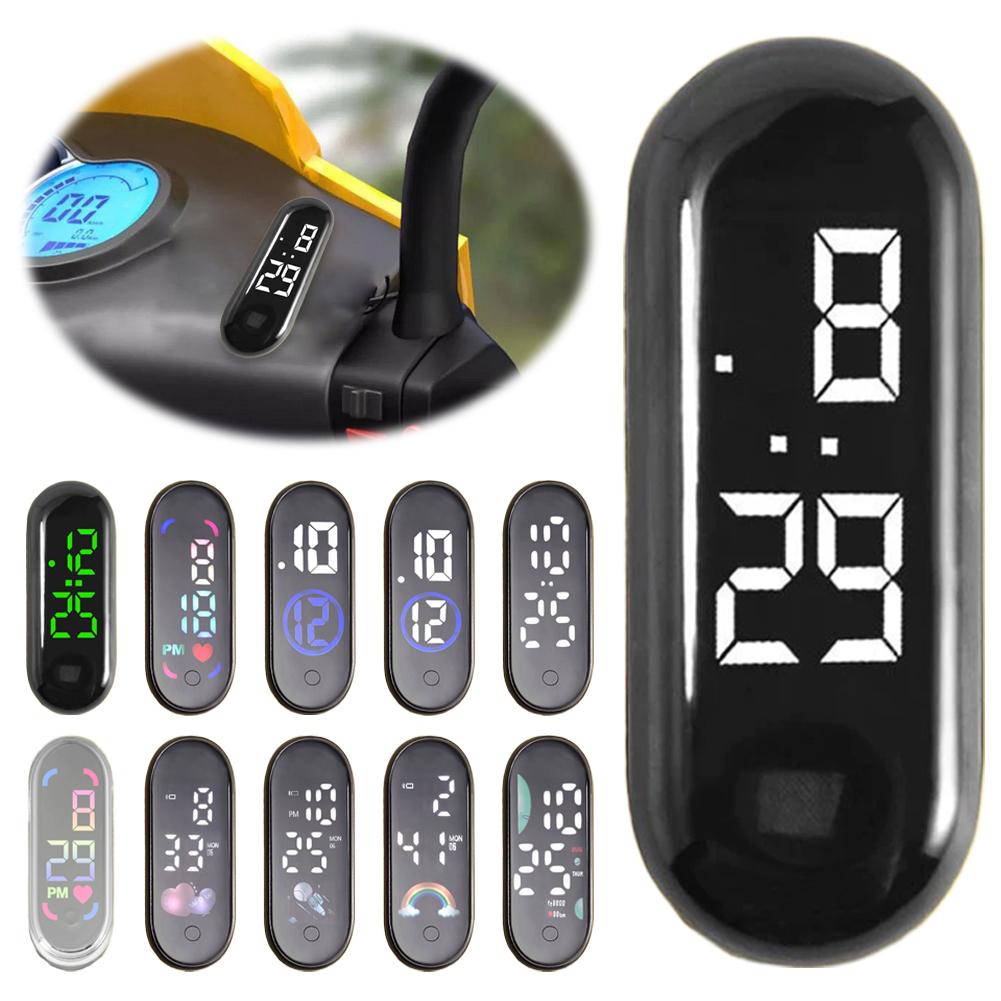 Luminous Motorcycle Car Clock  - Car Accessories Workshop review and price