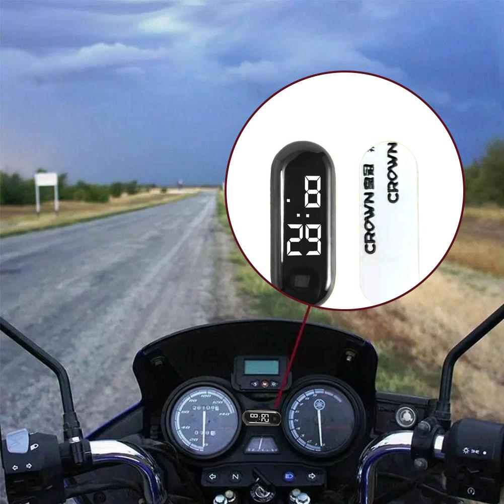 Luminous Motorcycle Car Clock  - Car Accessories Workshop review and price