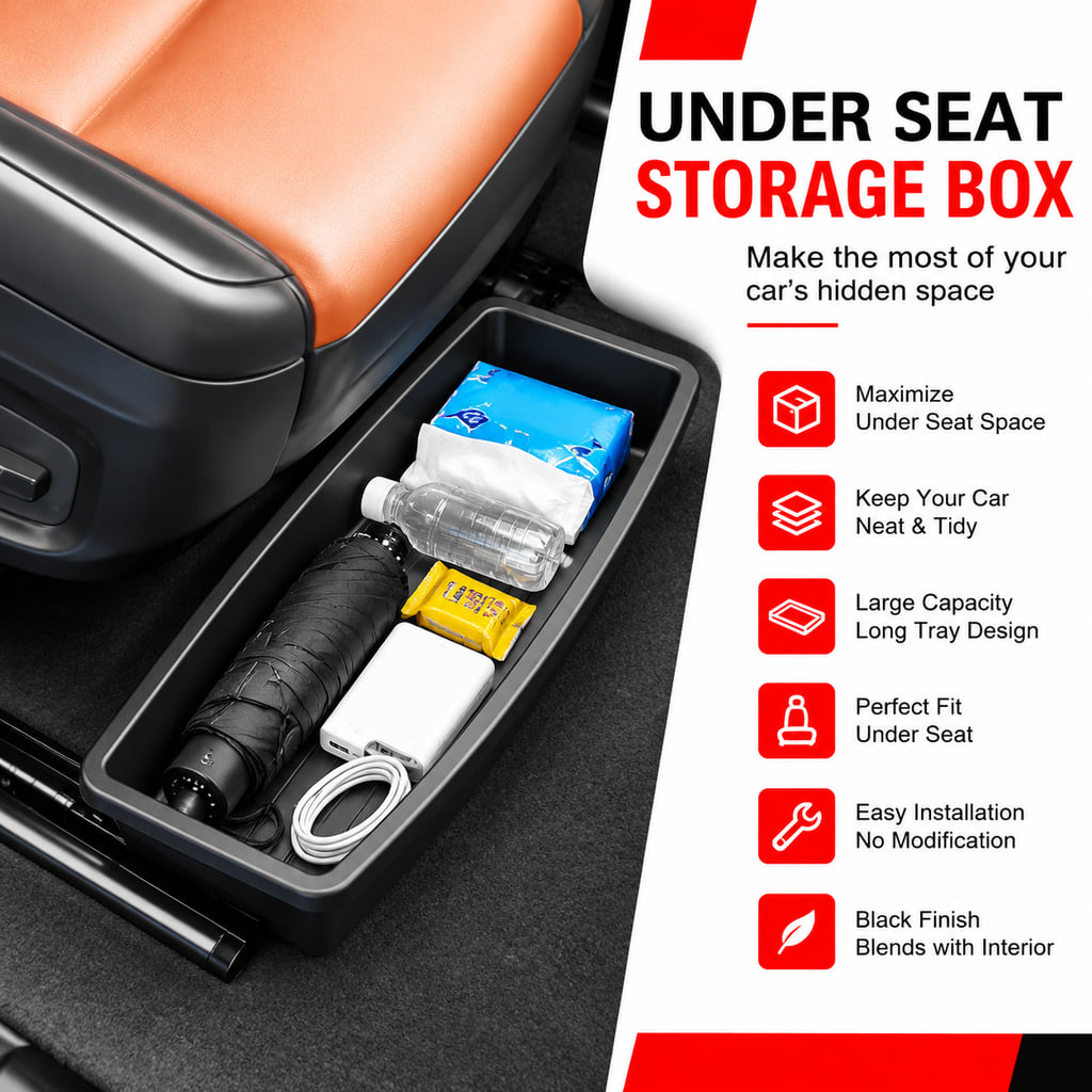 PINMOAP Under Seat Car Storage - Car Cable Organizer review and price