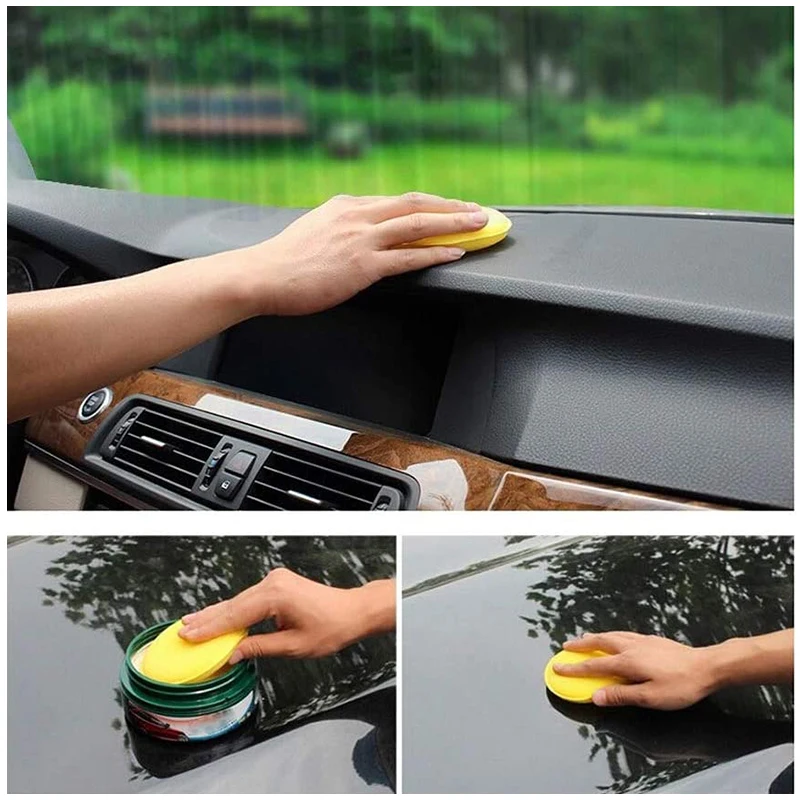 12Pcs Round Car Waxing Polish  - Car Wax Polishing Pad review and price