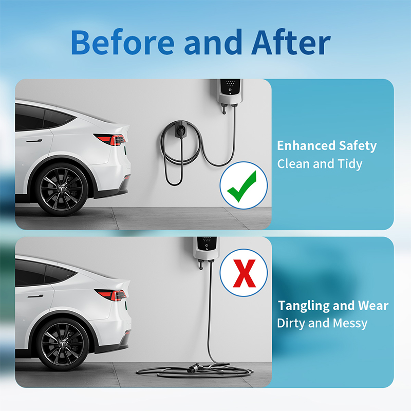 EV Charger Cable Holder For Ty - Car Cable Organizer review and price