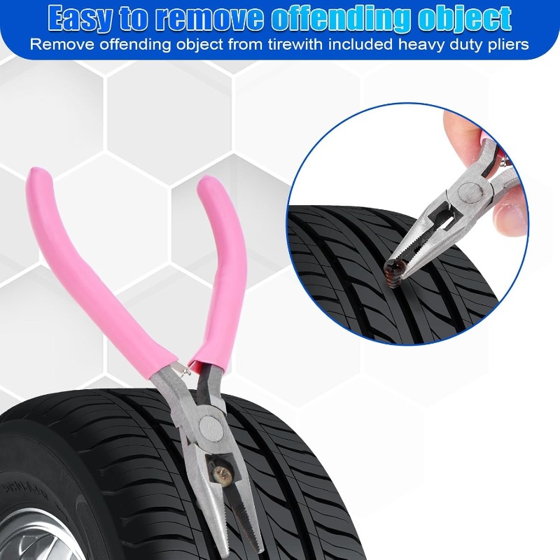 Tire Repair Rubber Nail Tool S - Car Emergency Tool Kit review and price