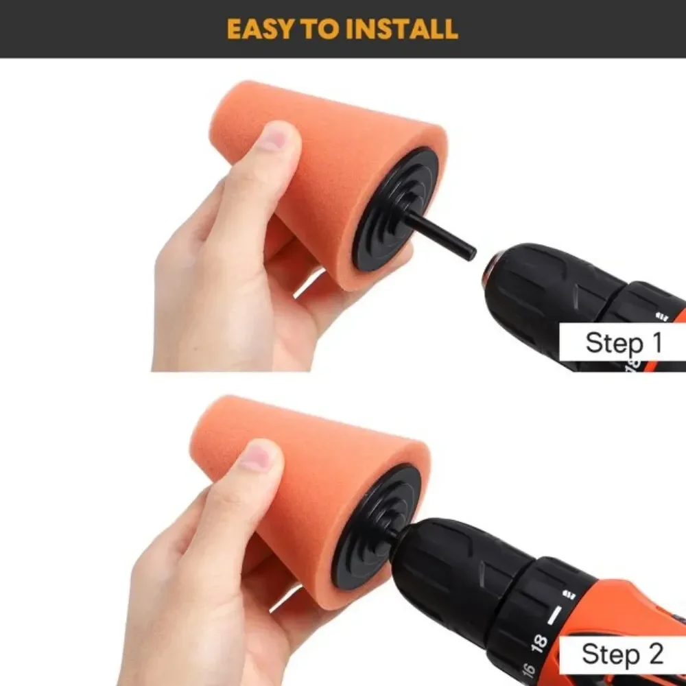 Car Drill Polishing Sponge Pad - Car Wax Polishing Pad review and price