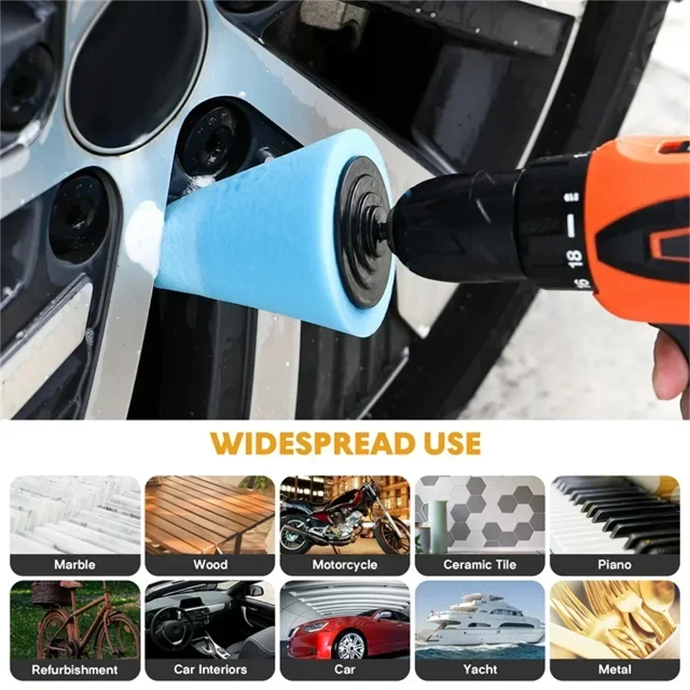 Car Drill Polishing Sponge Pad - Car Wax Polishing Pad review and price