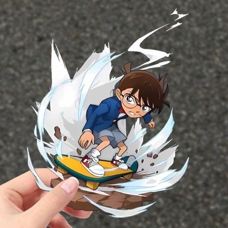 Detective Conan Cartoon Skateb - Car Accessories Workshop review and price