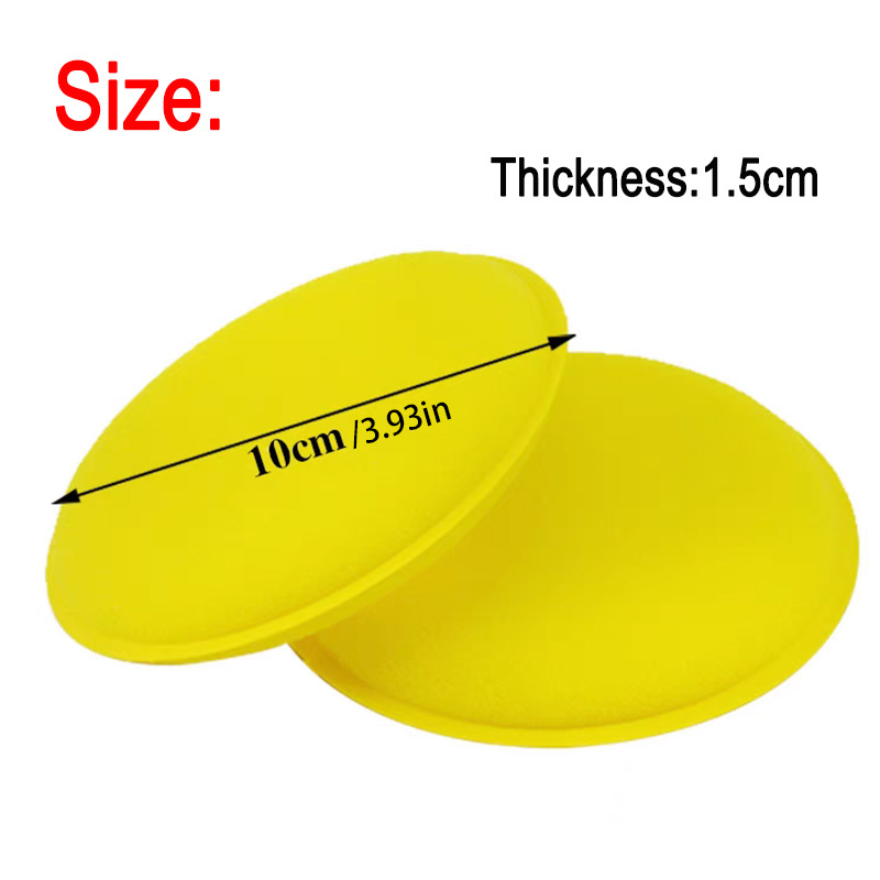 12Pcs Reusable Yellow Round Po - Car Wax Polishing Pad review and price