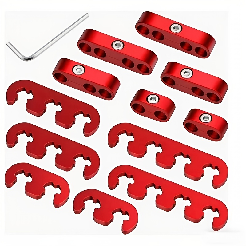 12PCS Engine Spark Plug Cable  - Car Cable Organizer review and price