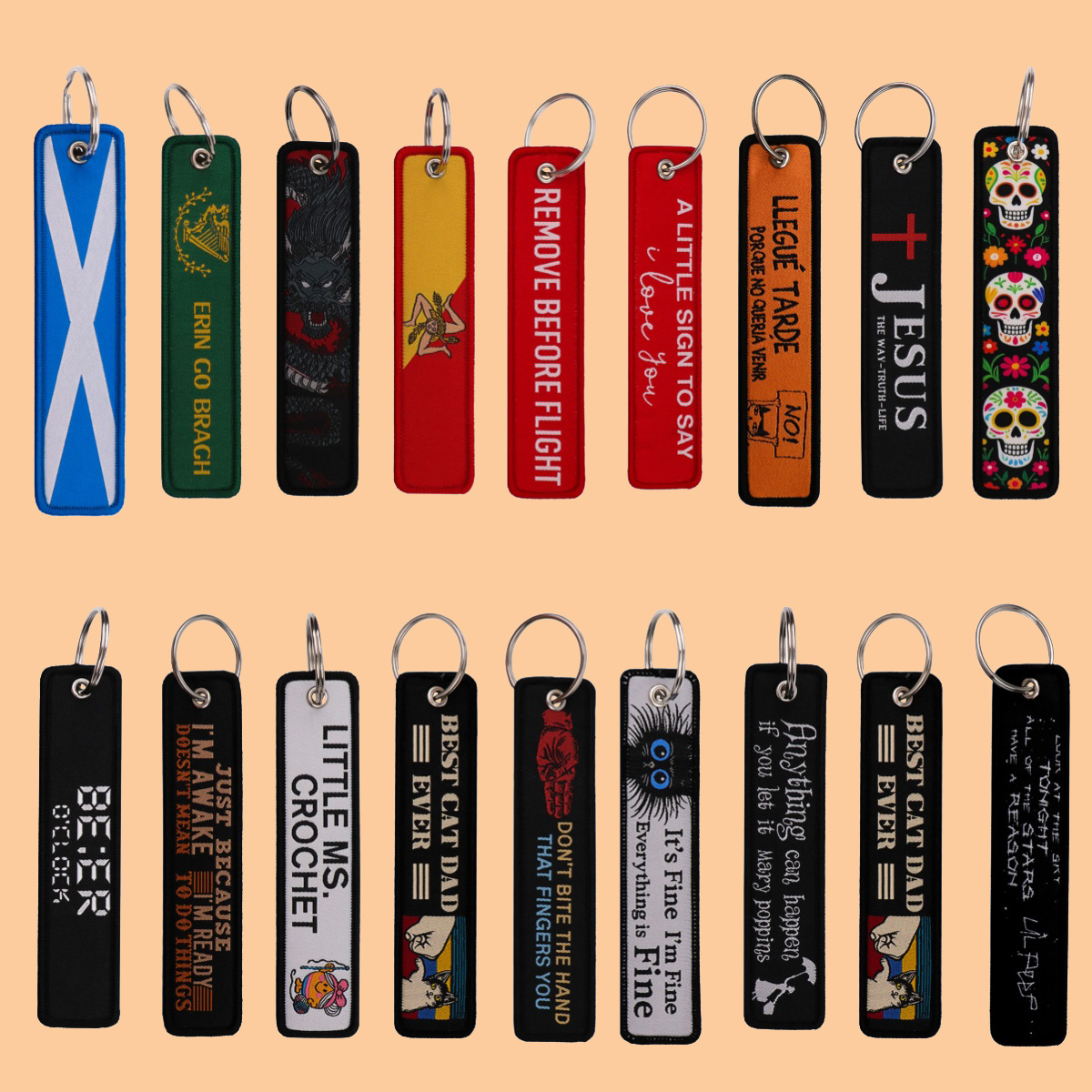 1PCS Aviation Embroidery Key T - Car Accessories Quotation review and price