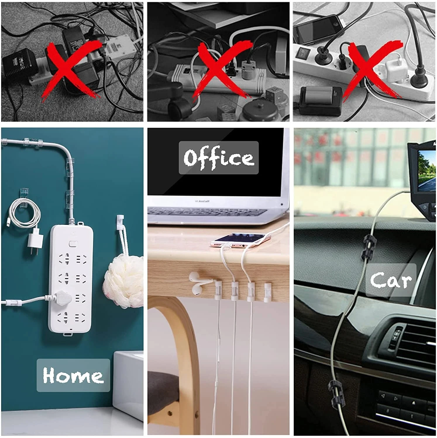 Cable Clips Organizer Drop Wir - Car Cable Organizer review and price