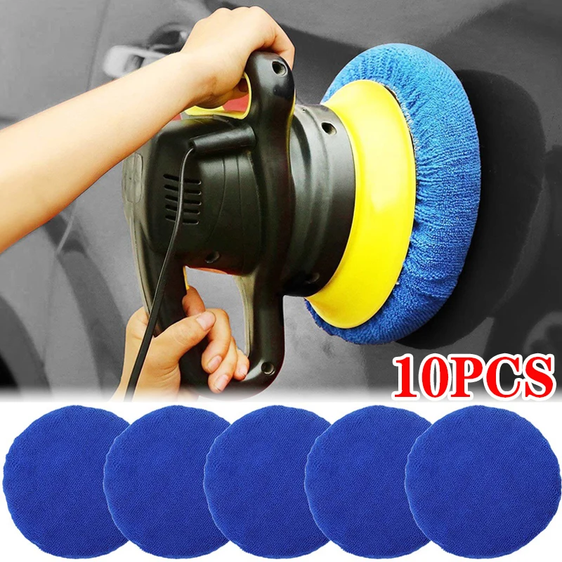 5-10inches Car Microfiber Poli - Car Wax Polishing Pad review and price