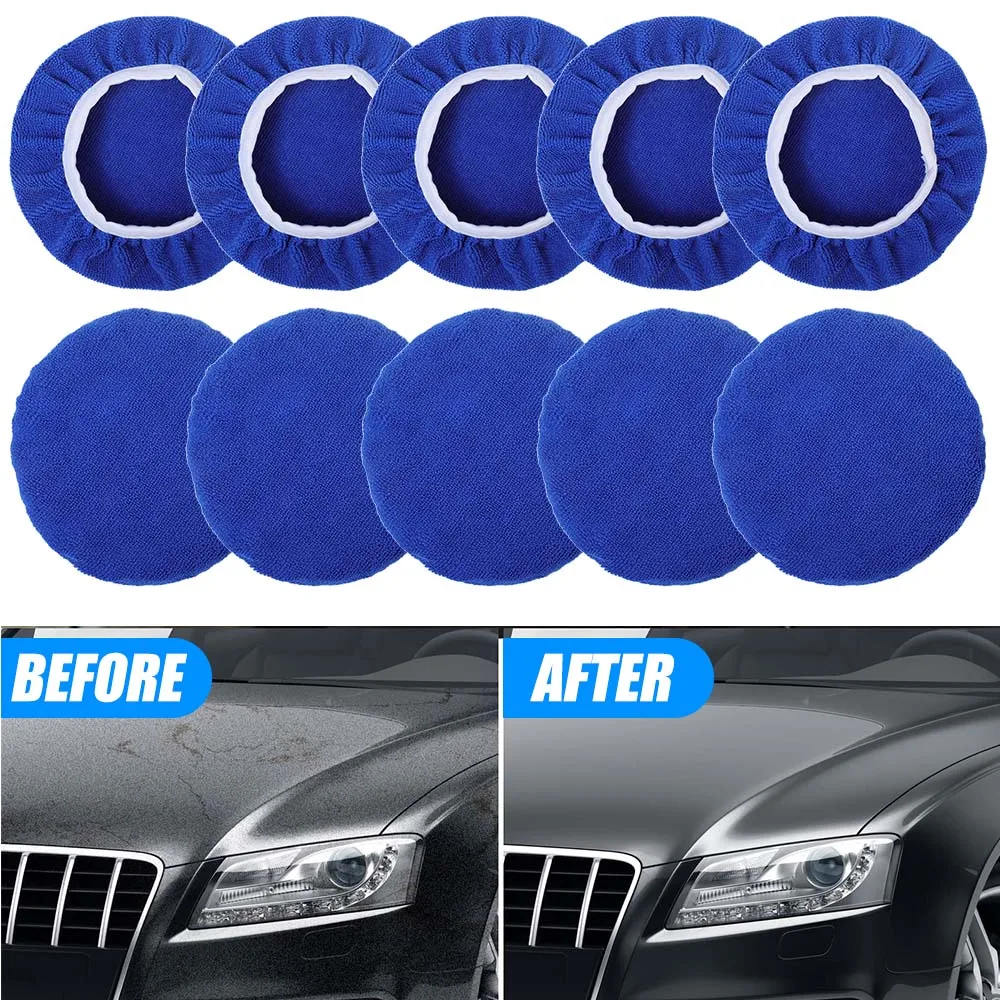 5-10inches Car Microfiber Poli - Car Wax Polishing Pad review and price