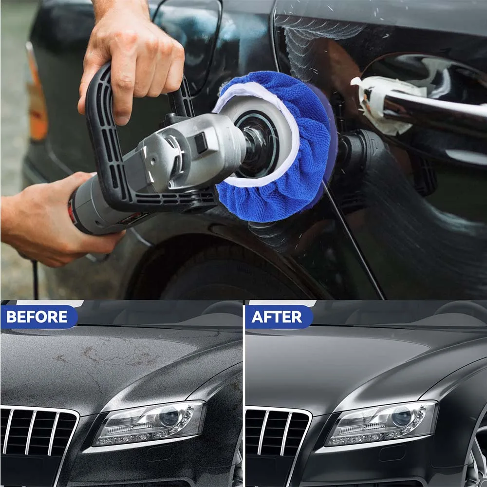 5-10inches Car Microfiber Poli - Car Wax Polishing Pad review and price